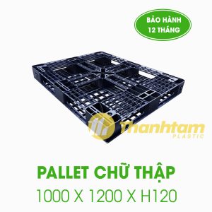 Pallet Chữ Thập 1000x1200x120mm