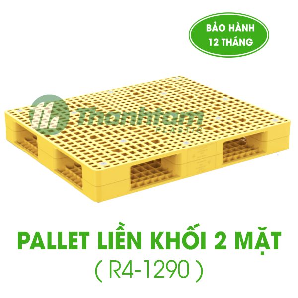 Pallet liền khối 2 mặt (R4-1290)