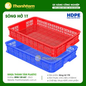 Sóng hở 1T0 - Khay cấp đông sầu riêng sóng hở 1t0