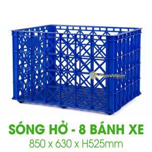Sóng hở 8 bánh xe dương