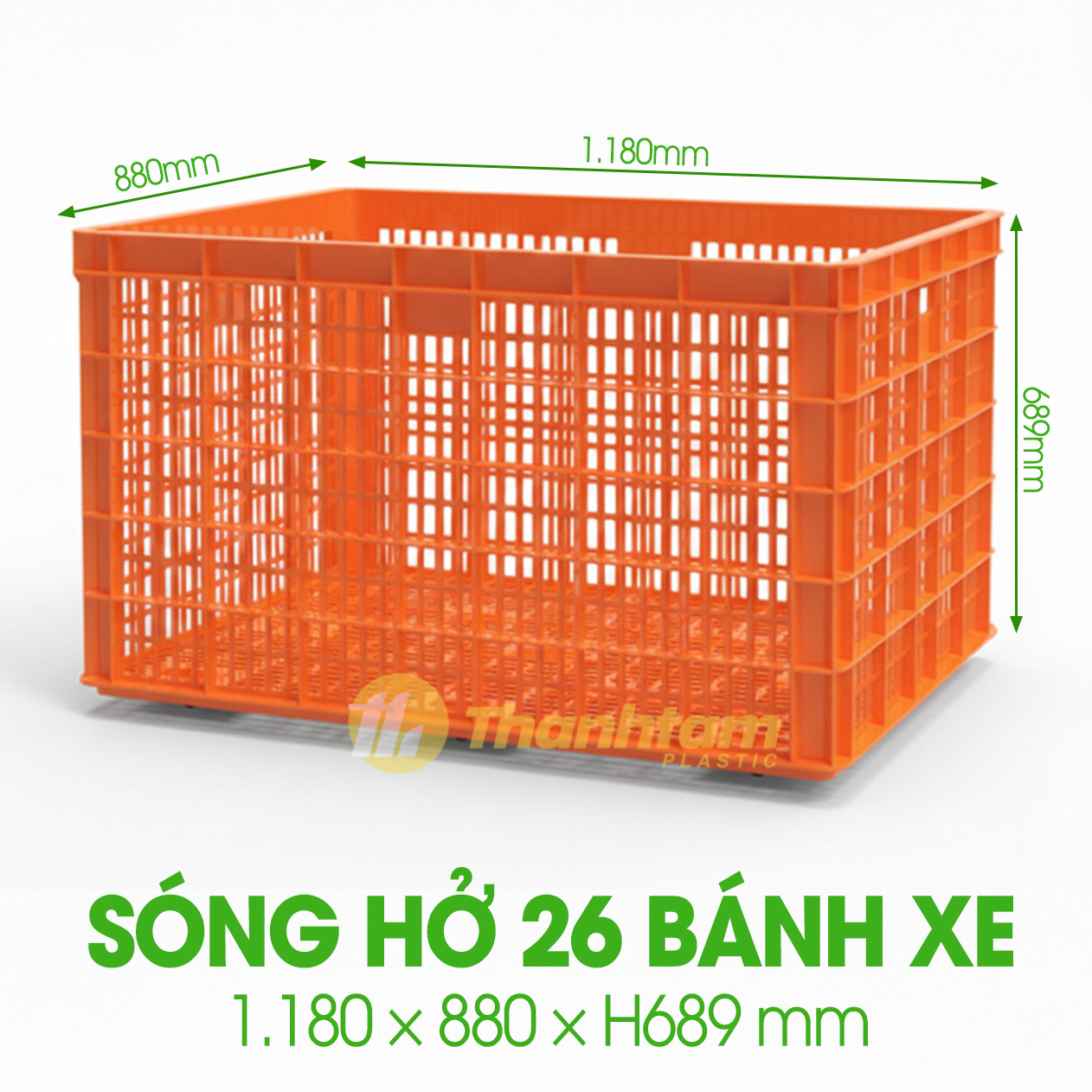 sóng hở 26 bánh xe