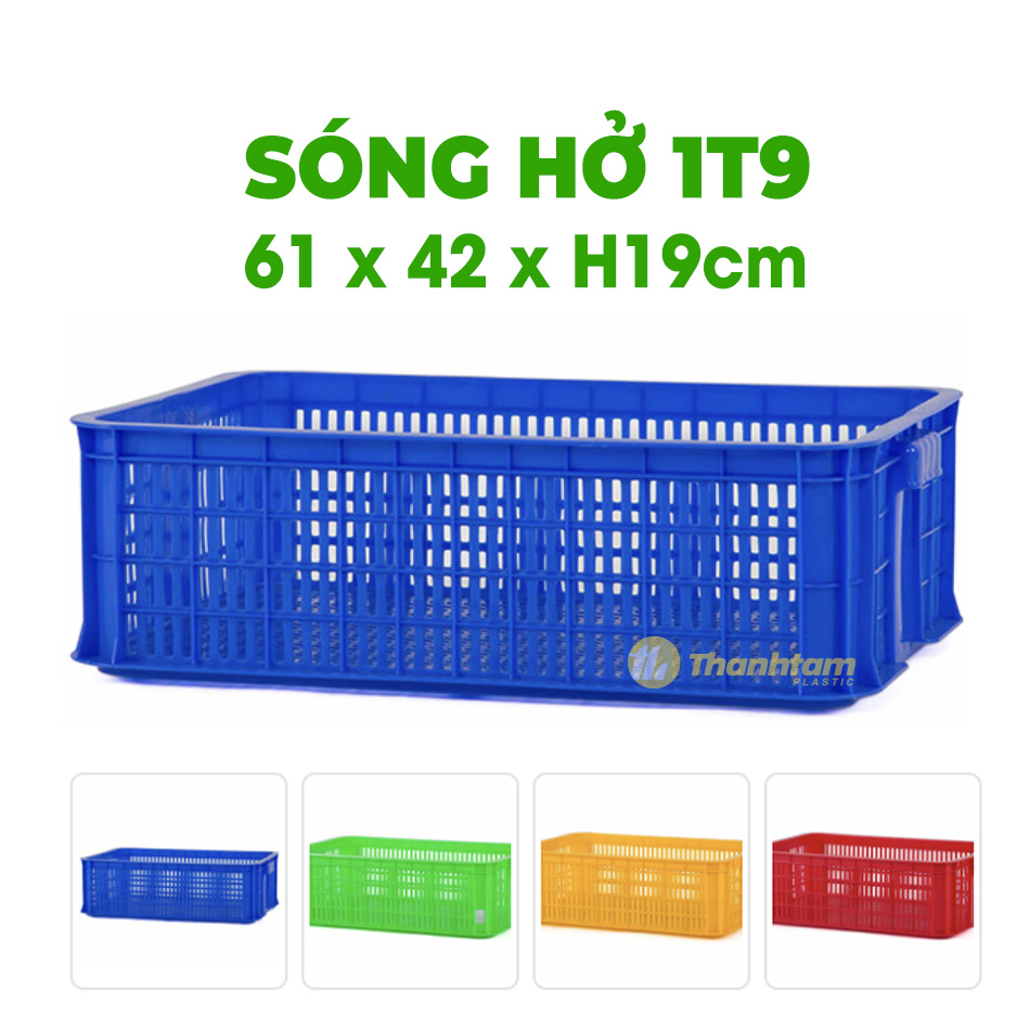Sóng hở 1T9 kích thước 61 x 42 x 19cm ( dài x rộng x cao )