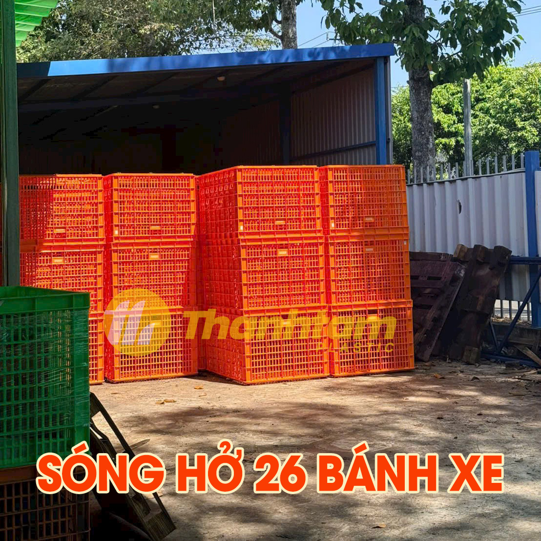 sóng hở 26 bánh xe