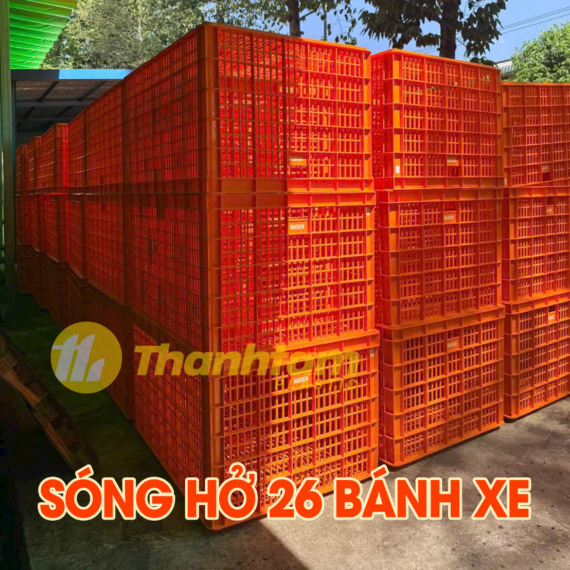 sóng hở 26 bánh xe