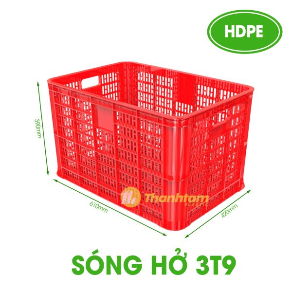 Sóng nhựa hở công nghiệp