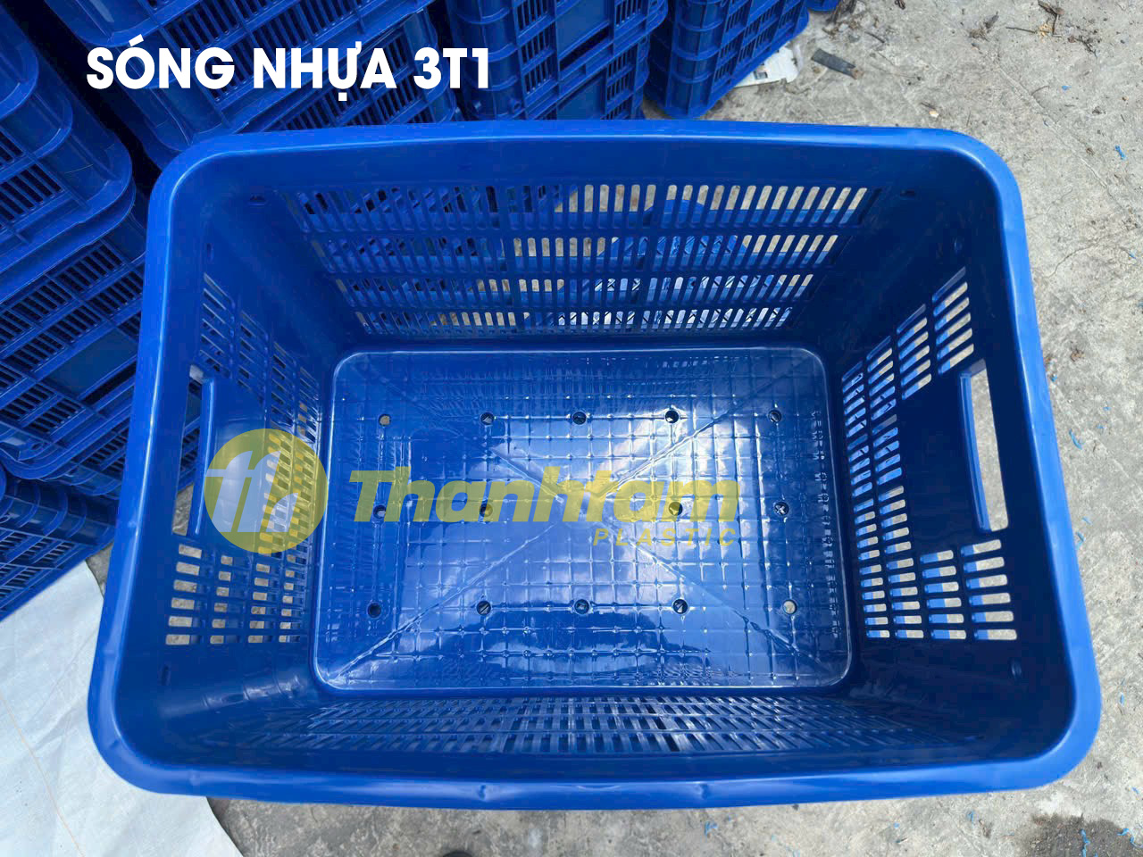 Sóng nhựa hở 3T1