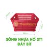Sóng Nhựa Hở 3T1 Đáy Bít