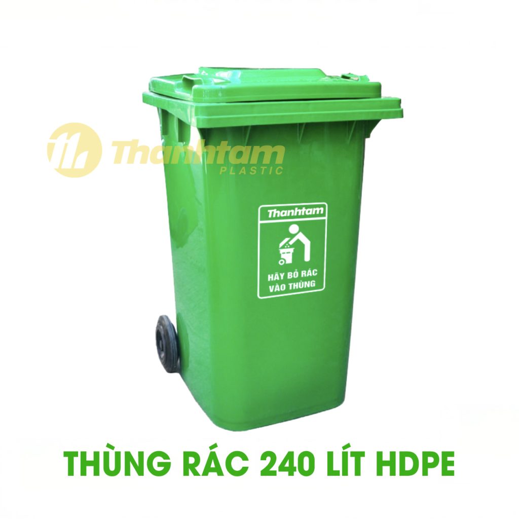 Thùng rác 240 lít