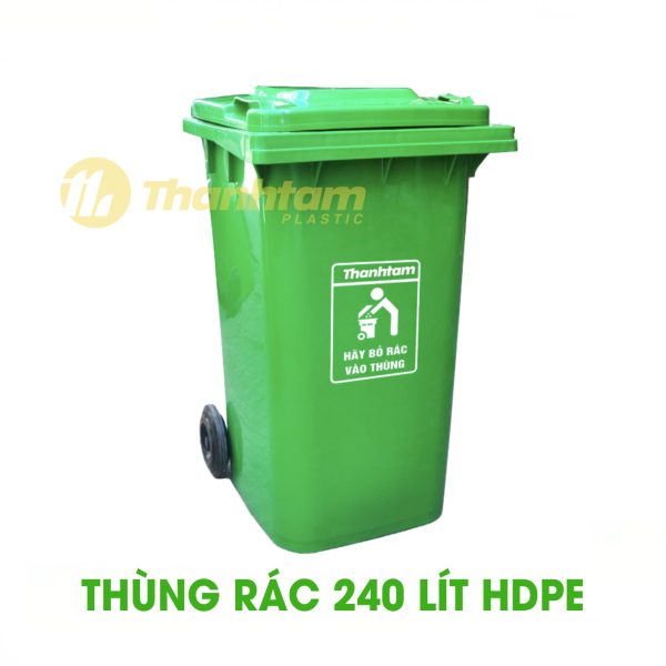 Thùng rác 240 lít