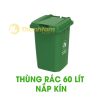 Thùng rác nhựa 60 lít nắp kín