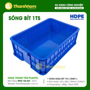 sóng nhựa bít 1t5