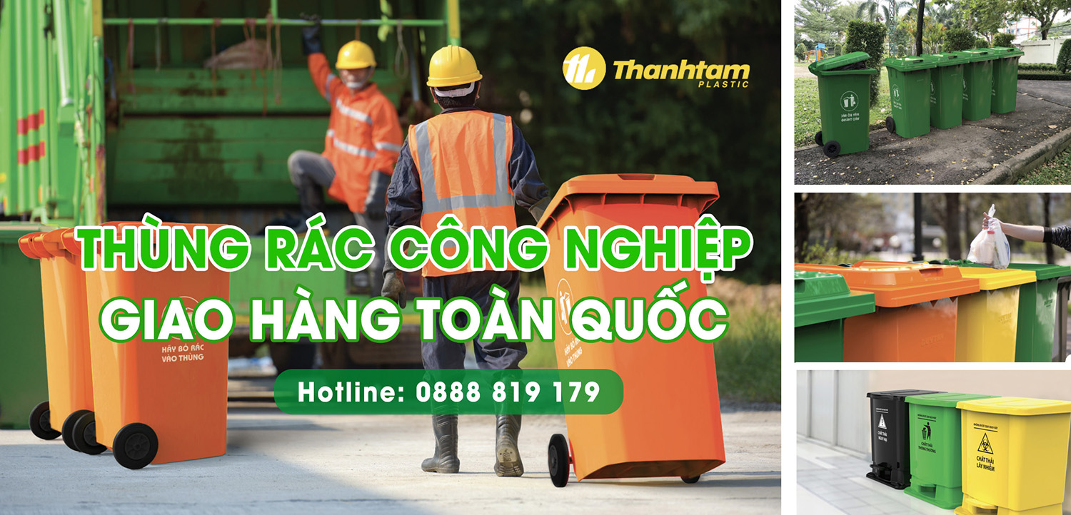 THÙNG RÁC CÔNG NGHIỆP - THÀNH TÂM PLASTIC