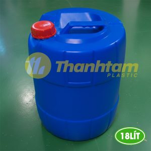 Can nhựa 18L tròn có khía