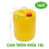 Can nhựa tròn loại 18L, loại có khía