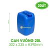 can vuông 20L ( can nhựa 20L )