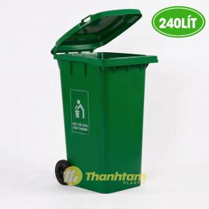 Thùng rác nhựa 240L