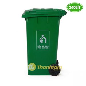 Thùng rác nhựa 240L