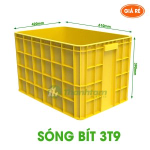 sóng bít 3T9 ( thùng nhựa 3T9 )
