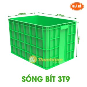 sóng bít 3T9 ( thùng nhựa 3T9 )