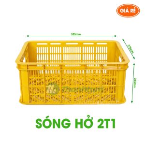 sóng hở 2t1 - màu vàng