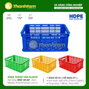 sóng nhựa hở 2t1