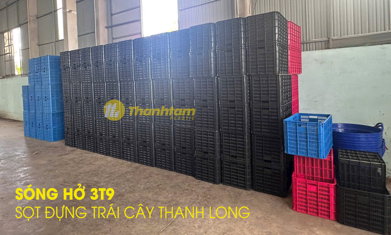 Báo Giá Rổ Đựng Thanh Long 3T9 - Sóng thanh long Chất lượng Rổ đựng Thanh Long 3T9