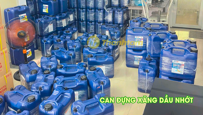 Top 5 mẫu can xăng dầu chuyên dụng an toàn, bền bỉ nhất Can đựng xăng dầu
