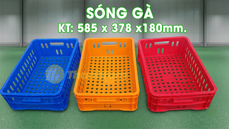 Sóng Gà - Đựng Thịt Cấp Đông Kho Lạnh Rổ cấp đông thịt gà kho lạnh