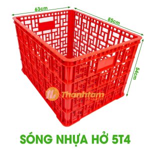 Sóng Nhựa Cho Shipper 5T4 Sóng nhựa cho shipper 5T4