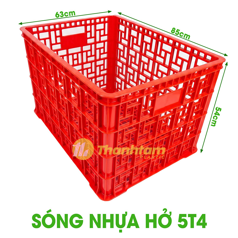 Sóng Nhựa Cho Shipper 5T4 Sóng nhựa cho shipper 5T4