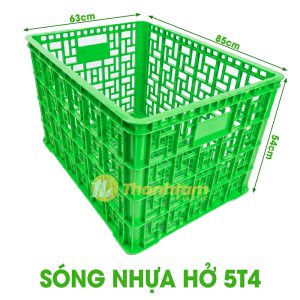 Sóng Nhựa Cho Shipper 5T4 Sóng nhựa cho shipper 5T4